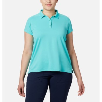 Columbia Polo Dames, PFG Innisfree Short Sleeve Plus Size Blauw, 69WONICVY